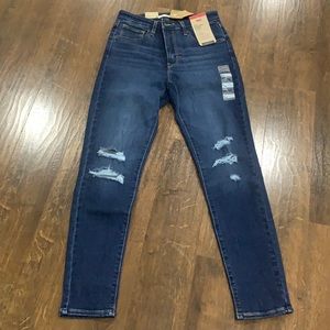 NWT Levi’s High Rise Skinny Ankle Jeans